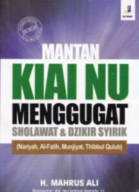 Image of Mantan Kiai NU Meluruskan Ritual-Ritual kiai ahli bid'ah yang dianggap sunnah