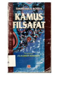 Image of Kamus Filsafat