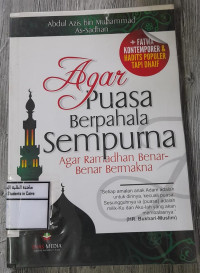 Image of Agar Puasa Berpahala Sempurna