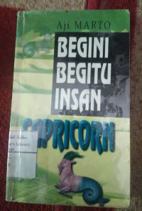 Image of Begini Begitu Insan Capricorn