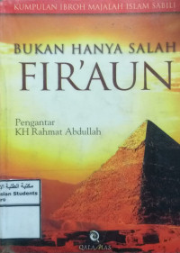 Image of Bukan Hanya Salah Fir'Aun