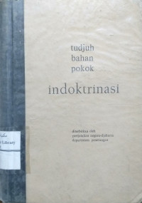 Image of Tudjuh Bahan Pokok Indroktrinasi