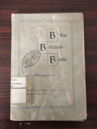 Image of Buku Batjaan Baru