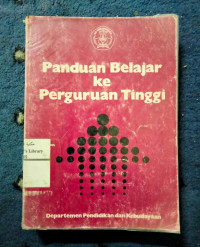 Image of Panduan Belajar Ke Perguruan Tinggi