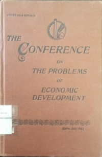 Image of The Conference On The Problems Of Economic Development