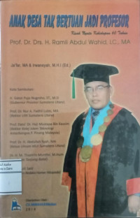 Image of Anak Desa Tak Bertuan Jadi Profesor