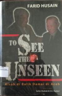 Image of To See The Unseen