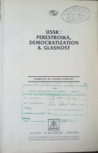 Image of Ussr, Perestorika, Democratic