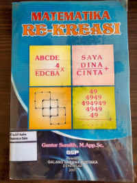 Image of Matematika Re-Kreasi