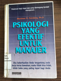 Image of Psikologi Yang Efektif Untuk Manajer