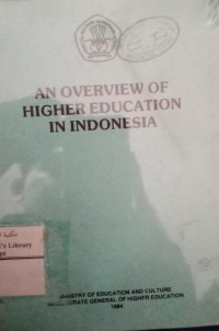 Image of An Overview Of Higher Education In Indonesia