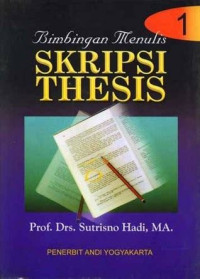 Image of Bimbingan Menulis Skripsi Thesis 1