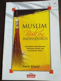 Image of Muslim Bukan Individualis