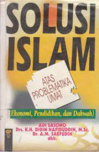 Image of Solusi Islam Atas Problematika Ummat