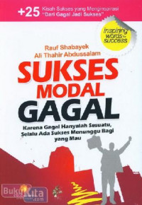 Image of Sukses Modal Gagal